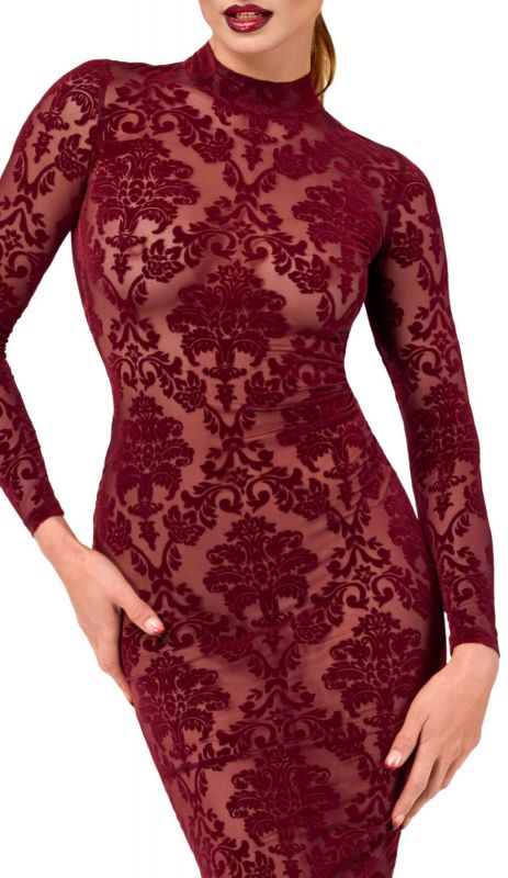 Сукня Noir Handmade F384 Kink Royal midi dress L