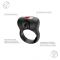 Ерекційне віброкільце Fun Factory Steady Black