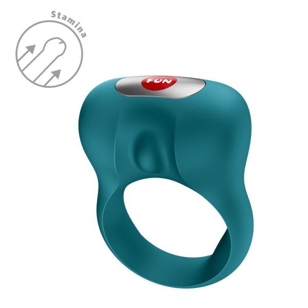Ерекційне віброкільце Fun Factory Steady Bottle Green
