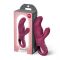 Вібратор-кролик Fun Factory MISS BI Wine Red, 2 незалежні мотори, діаметр 4,2 см