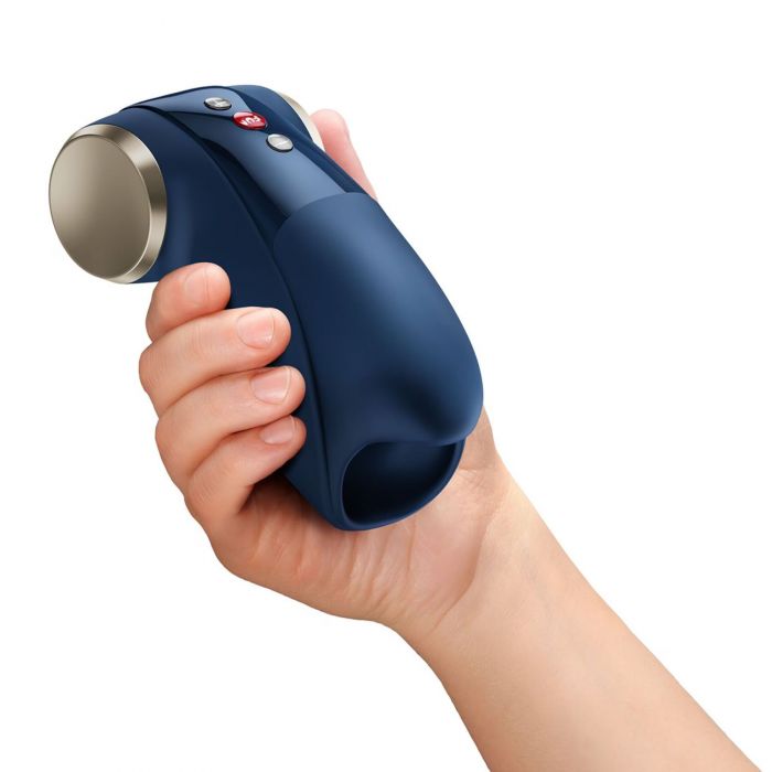 Мастурбатор для головки пеніса Fun Factory COBRA LIBRE II Nightblue, 2 мотори, гра без рук