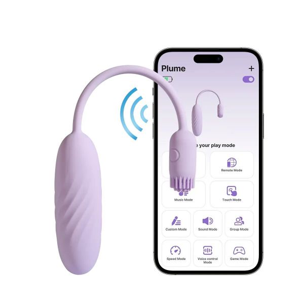 Віброяйце Svakom Plume Pastel Lilac