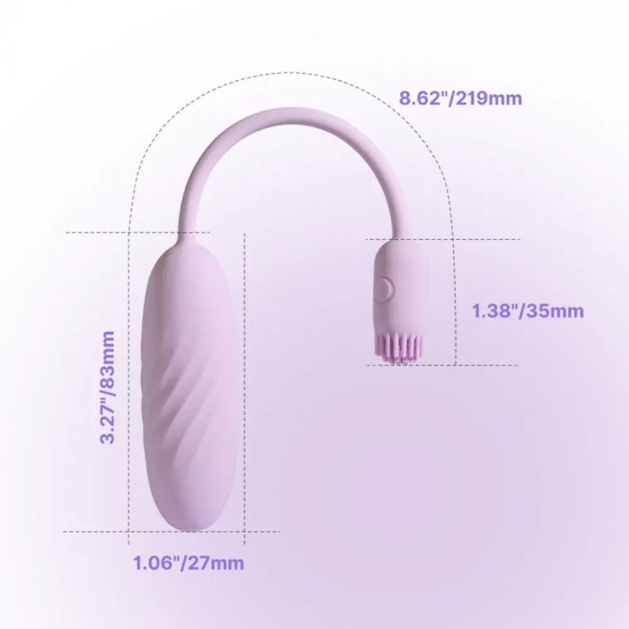 Віброяйце Svakom Plume Pastel Lilac