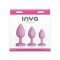 Набір анальних пробок NS Novelties INYA - Triple Ace Kit - Blush