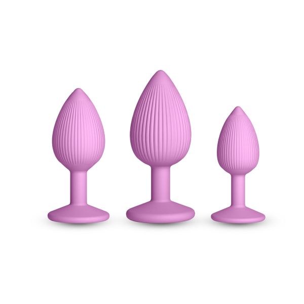 Набір анальних пробок NS Novelties INYA - Triple Ace Kit - Blush