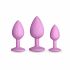 Набір анальних пробок NS Novelties INYA - Triple Ace Kit - Blush