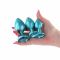 Набір анальних пробок NS Novelties Rear Assets - Trainer Kit - Iridescent Teal - Teal Gem