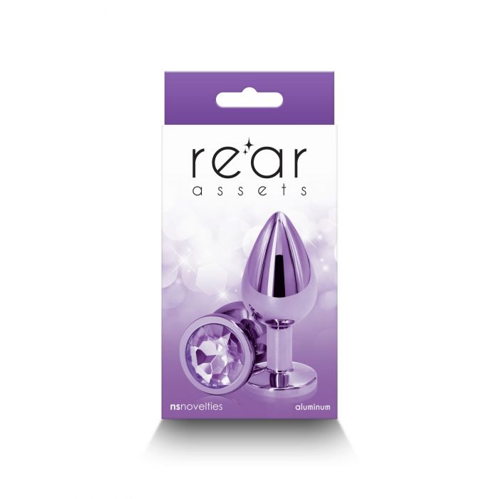 Анальна пробка NS Novelties Rear Assets - Medium - Purple