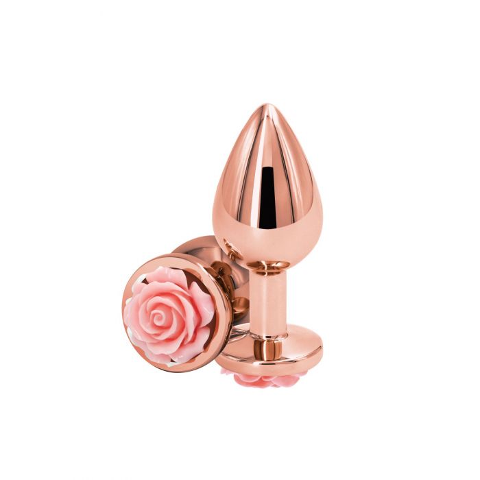 Анальна пробка NS Novelties Rear Assets - Rose - Medium - Pink