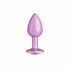 Анальна пробка NS Novelties Rear Assets - Iridescent Pink - Small - Pink