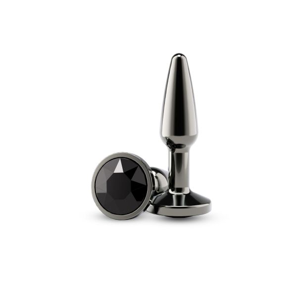 Анальна пробка NS Novelties Rear Assets - Tapered - Small - Gunmetal - Black