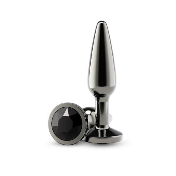 Анальна пробка NS Novelties Rear Assets - Tapered - Medium - Gunmetal - Black