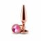 Анальна пробка NS Novelties Rear Assets - Tapered - Medium - Rose Gold - Pink