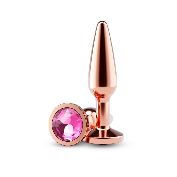 Анальна пробка NS Novelties Rear Assets - Tapered - Medium - Rose Gold - Pink