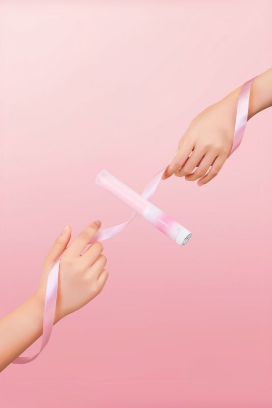 Ліпстик-вібратор KISSTOY Pop Cherry, 7 режимів, 2 мотори, гнучкий, підігрівання