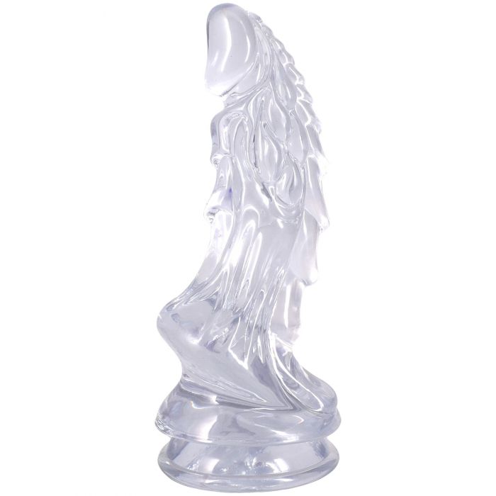 Фентезійний фалоімітатор Doc Johnson Crystal Jellies - Invader Dong 8.5 Inch - Clear