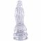 Фентезійний фалоімітатор Doc Johnson Crystal Jellies - Invader Dong 8.5 Inch - Clear