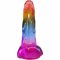 Фалоімітатор Doc Johnson Crystal Jellies - 9.5 Inch Dildo - Rainbow