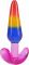 Набір анальних пробок Doc Johnson Crystal Jellies - Anal Trainer Set - Rainbow