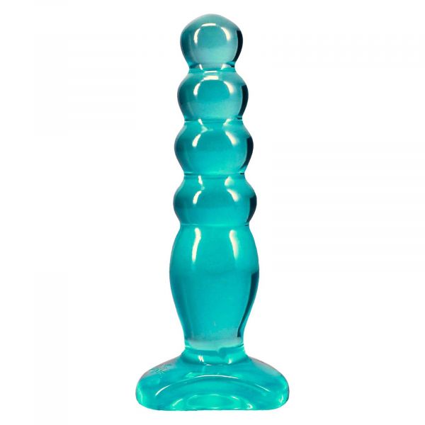 Дилдо Doc Johnson Crystal Jellies - Anal Delight - 5 Inch - Teal