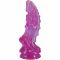 Фентезійний фалоімітатор Doc Johnson Crystal Jellies - Invader Dong 8.5 Inch - Purple