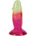 Фалоімітатор Doc Johnson Crystal Jellies - 4.5 Inch Classic Dong - Rainbow