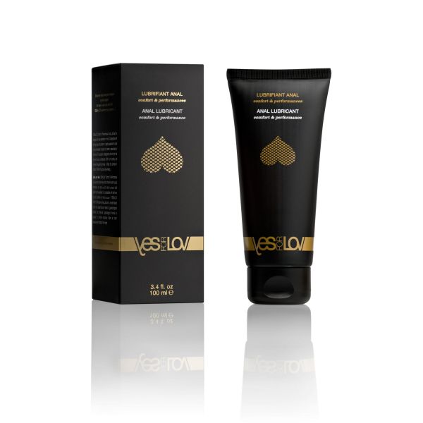 Анальна змазка на водній основі YESforLOV ANAL LUBRICANT 100 мл, натуральний склад, дуже ковзна