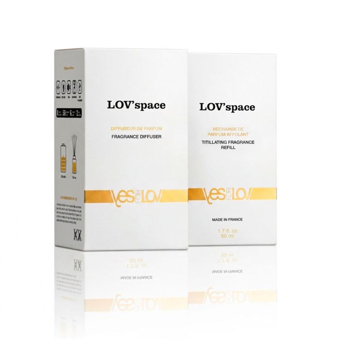 Ароматичний дифузор YESforLOV LOV'space + рефіл Titillating Fragrance Refill, пряний аромат