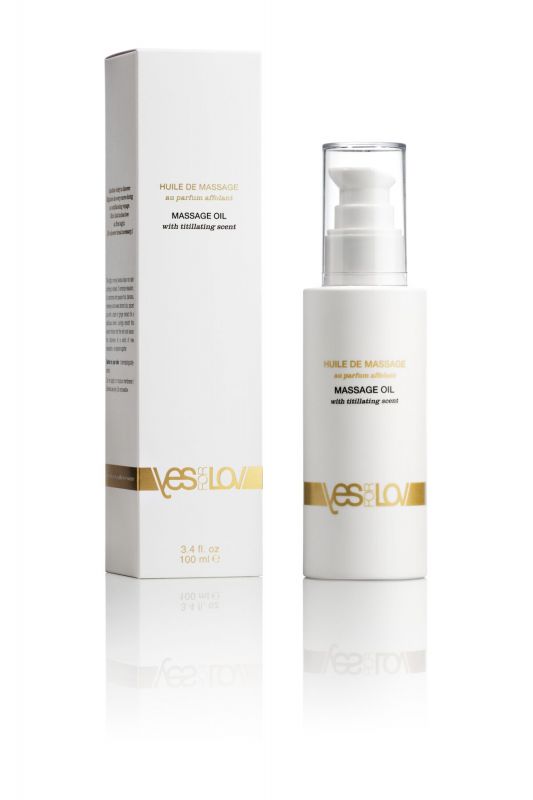 Масажна олія YESforLOV MASSAGE OIL with titillating scent 100 мл, пряний аромат