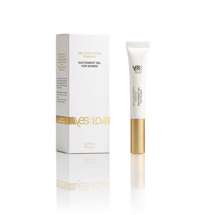 Збуджувальний гель для клітора YESforLOV CLITORAL STIMULATING GEL 10 г, натуральний склад, м’ятний