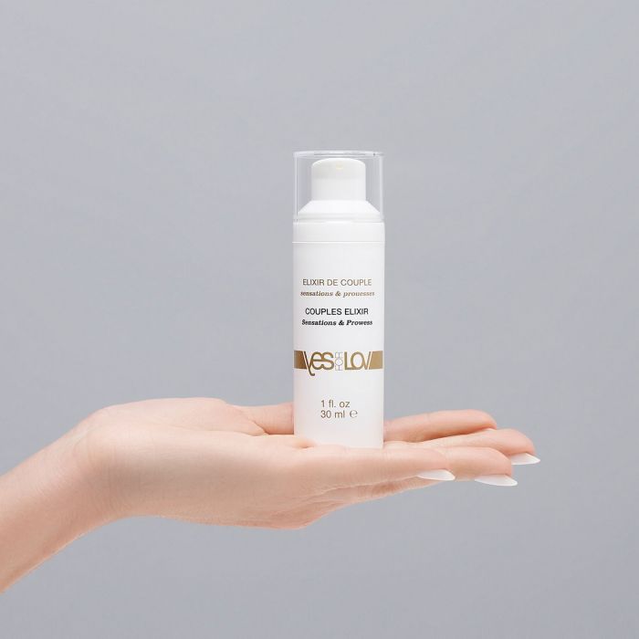 Еліксир для пар YESforLOV COUPLES ELIXIR 30 мл, ефект «тепло-холод», натуральний склад