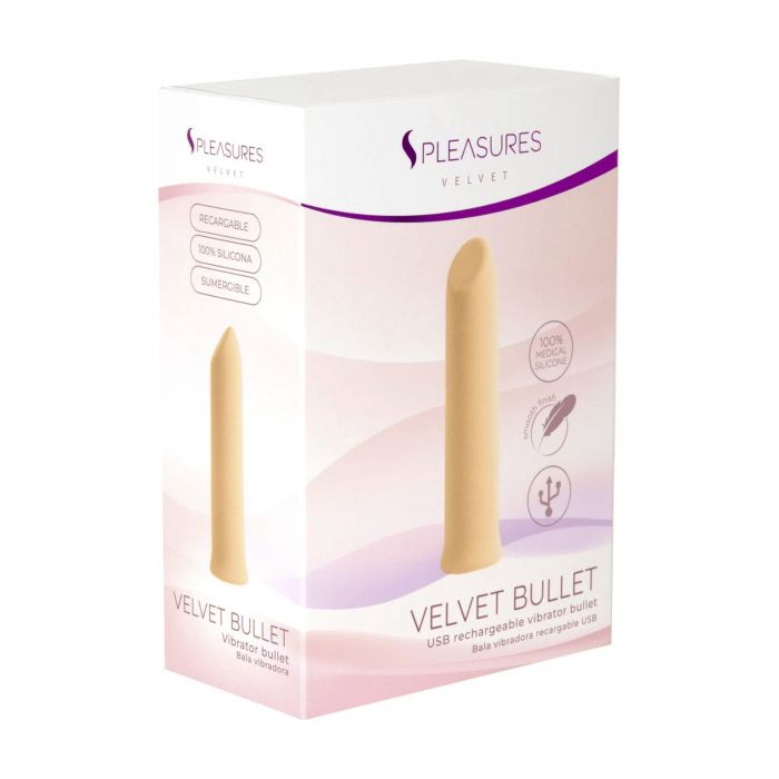 Віброкуля S Pleasures Velvet Bullet Peach
