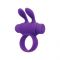 Ерекційне віброкільце S Pleasures Premium Rabbit Ring фіолетове, зі знімною віброкулею та вушками
