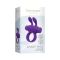Ерекційне віброкільце S Pleasures Premium Rabbit Ring фіолетове, зі знімною віброкулею та вушками