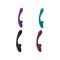 Вібратор S Pleasures Dual Suction - Turquoise