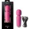 Вібромасажер Rocks Off Mini Wand Peony Pink, 16 режимів