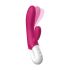 Вібратор-кролик Liebe Bend It Plus Rechargeable Cerise, гнучкий, 2 мотори, 10 режимів