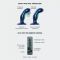 Дилдо з вібрацією Strap-On-Me FINGERING & VIBRATING DILDO - M - BLUE, з манливим рухом