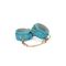 Поножі Liebe Seele Blue Lamb Leather Ankle Cuffs with Velvet Lining