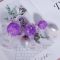 Анальна пробка Liebe Seele Heart-shaped Crystal Anal Plug - Purple Medium