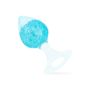 Анальна пробка Liebe Seele Heart-shaped Crystal Anal Plug - Blue Medium