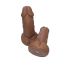 Іграшка пеніс-пискавка з мошонкою Diverty Sex Mulato