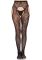 Колготки Leg Avenue Bloom Net Suspender Tights One Size Black