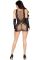 Мінісукня Leg Avenue Mini Dress and Matching Gloves One Size Black