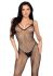 Бодістокінг Leg Avenue Crotchless Fishnet Bodystocking One Size Black