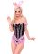 Вушка зайки Leg Avenue Bendable Marabou Trimmed Satin Bunny Ears Pink